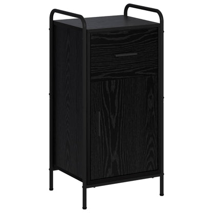 Sideboard Black Oak Engineered Wood