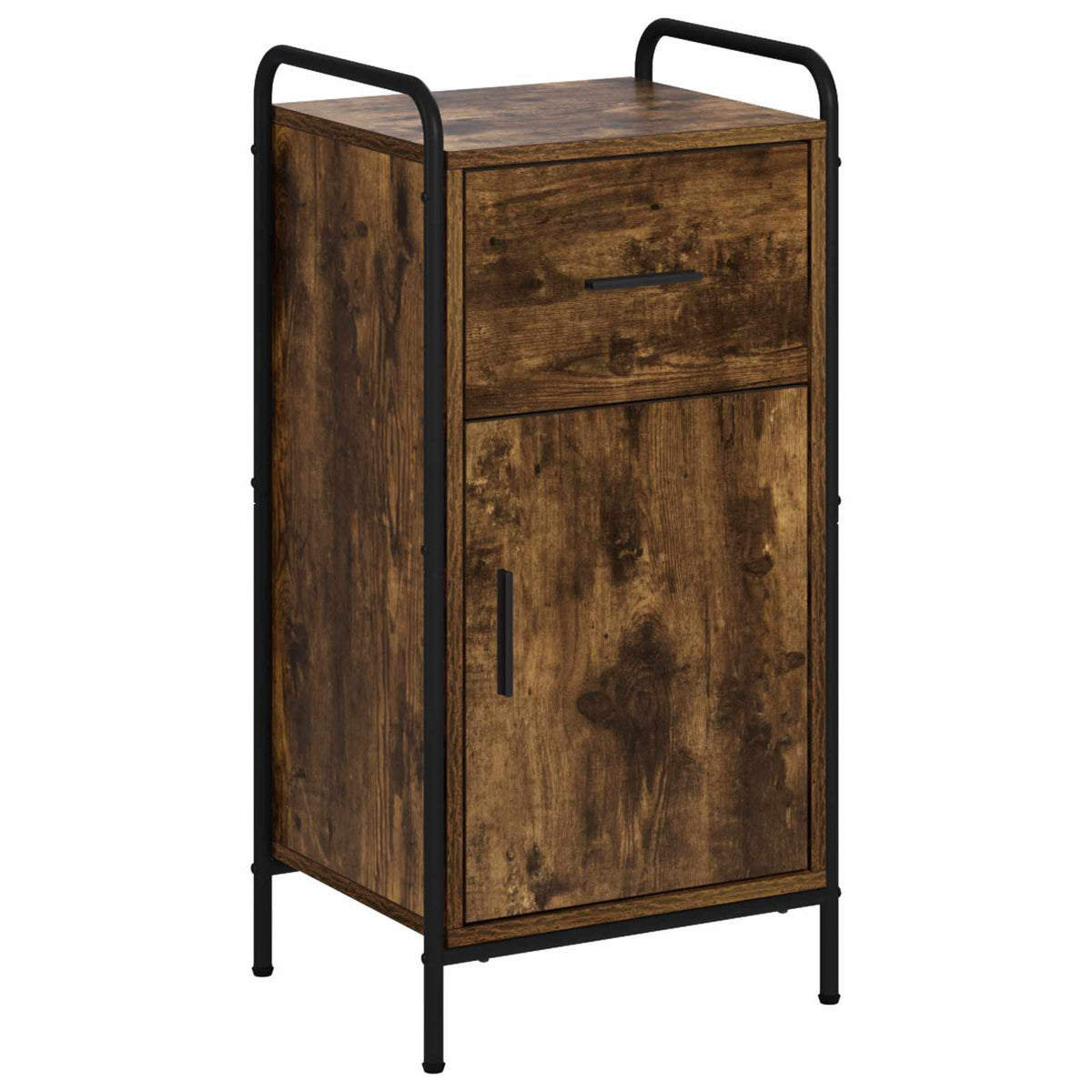 Sideboard Smoked Oak Engineered Wood