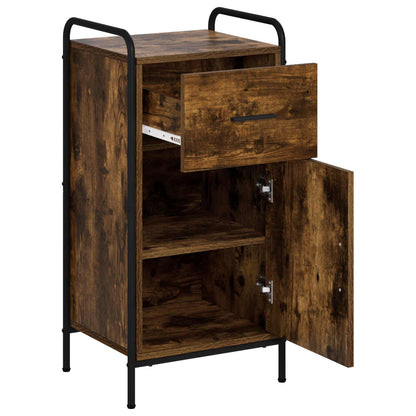Sideboard Smoked Oak Engineered Wood