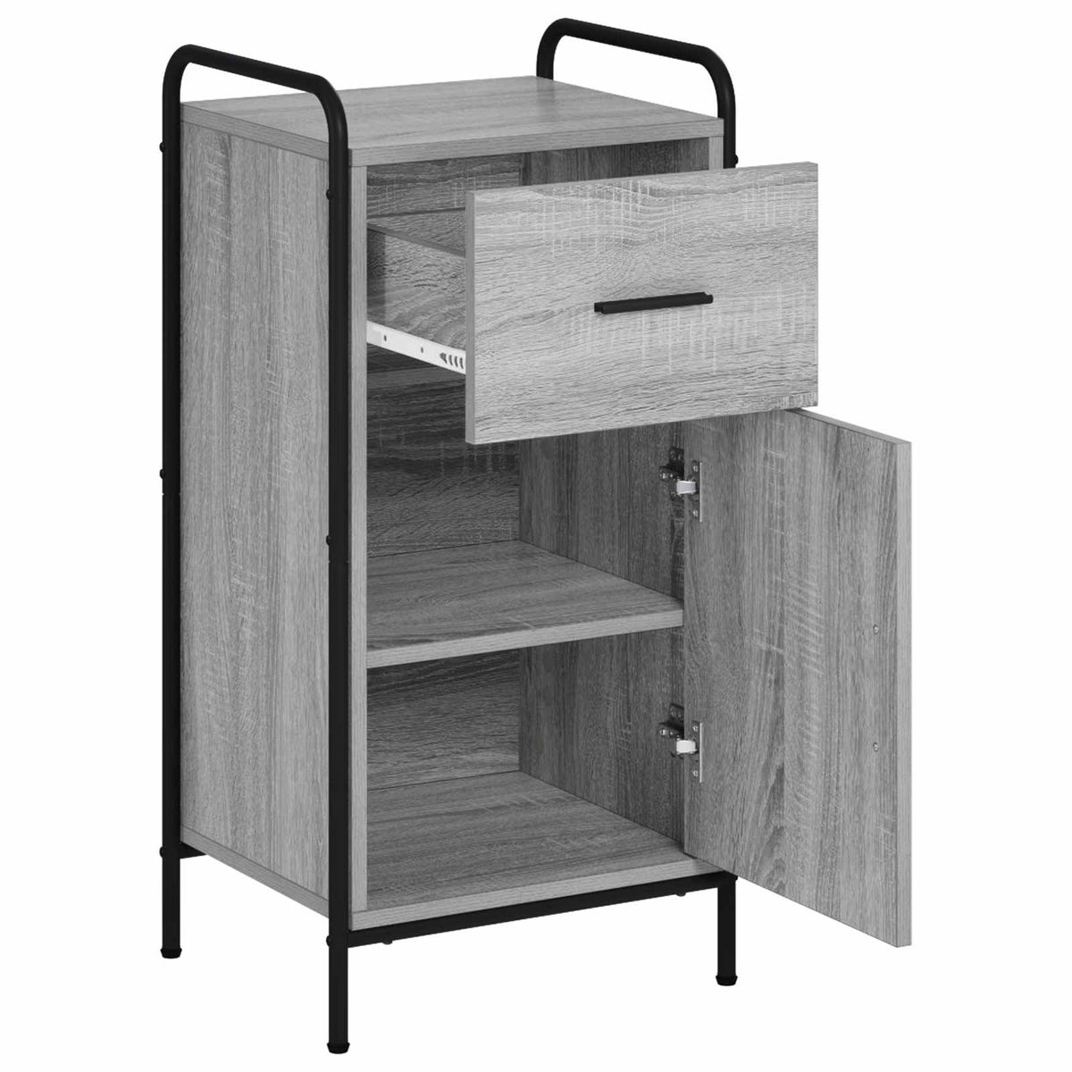 Sideboard Grey Sonoma Engineered Wood
