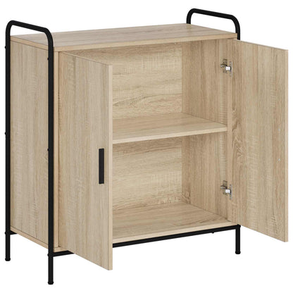 vidaXL Sideboard Sonoma Oak 73 x 33 x 81 cm Engineered Wood 3