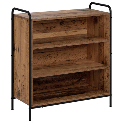 Sideboard 73 x 33 x 81 cm Engineered Wood Height 81 cm Width 73 cm with 2 shelves Old wood