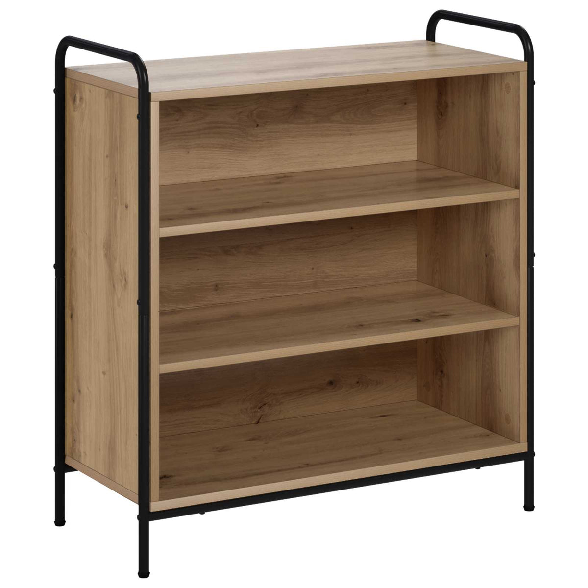 Sideboard 73 x 33 x 81 cm Engineered Wood Height 81 cm Width 73 cm with 2 shelves Artisan oak