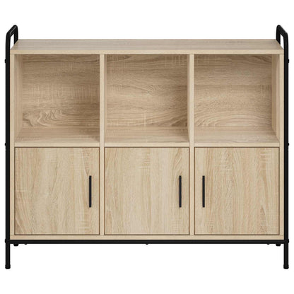 Sideboard 97 x 33 x 81 cm Engineered Wood Sonoma oak