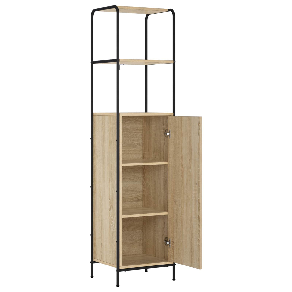 Highboard Engineered Wood Sonoma oak