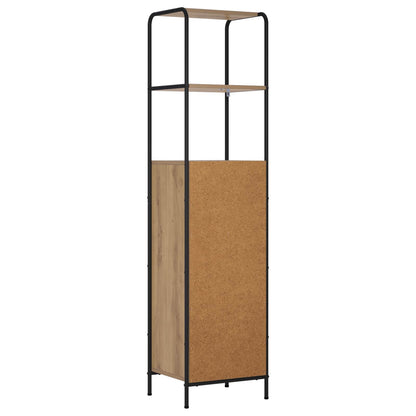 vidaXL Highboard Artisan Oak 40 x 33 x 161 cm Engineered Wood 6