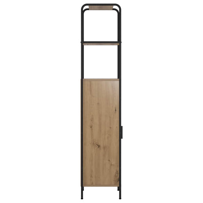 vidaXL Highboard Artisan Oak 40 x 33 x 161 cm Engineered Wood 5
