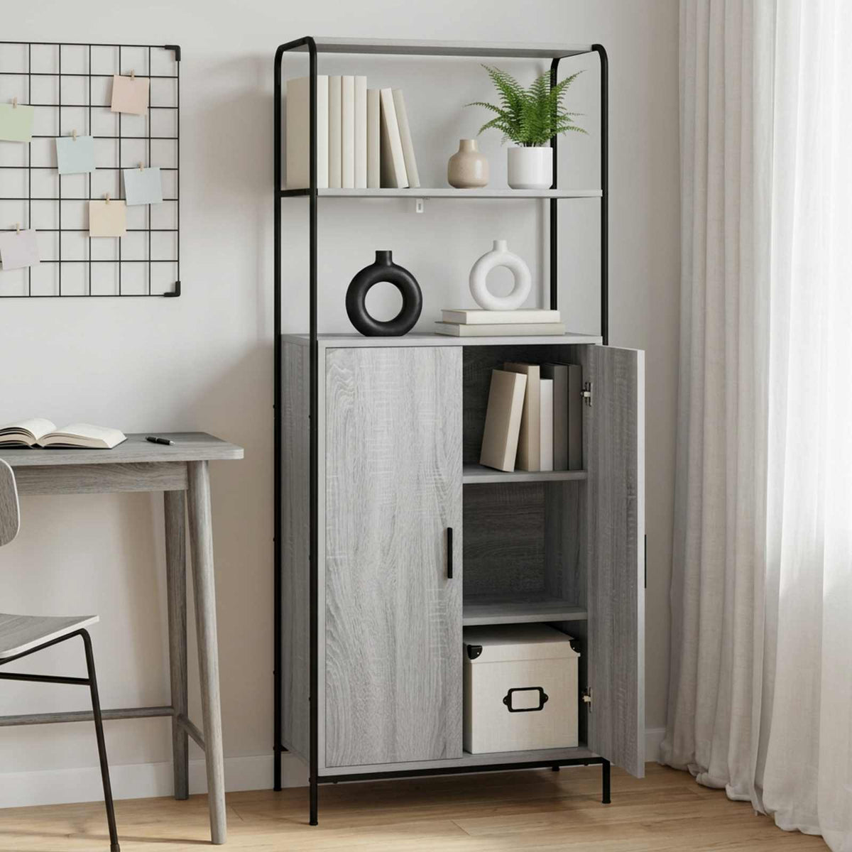 vidaXL Highboard Engineered Wood