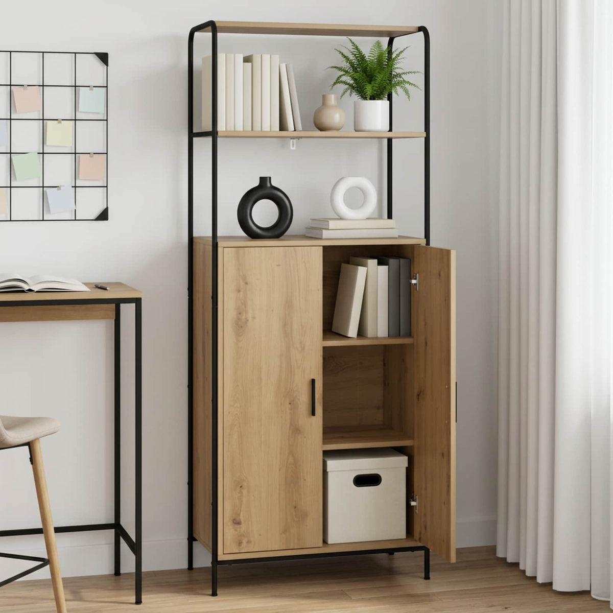 vidaXL Highboard Engineered Wood