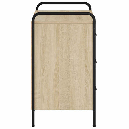 Drawer Cabinet 70 x 39.5 x 71 cm Engineered Wood Sonoma oak