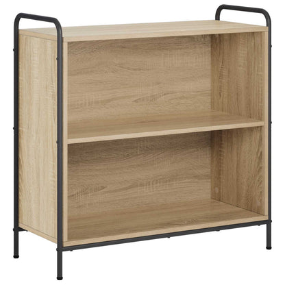 Book Cabinet 80 x 33 x 80 cm Engineered Wood Width 80 cm Height 80 cm Sonoma oak