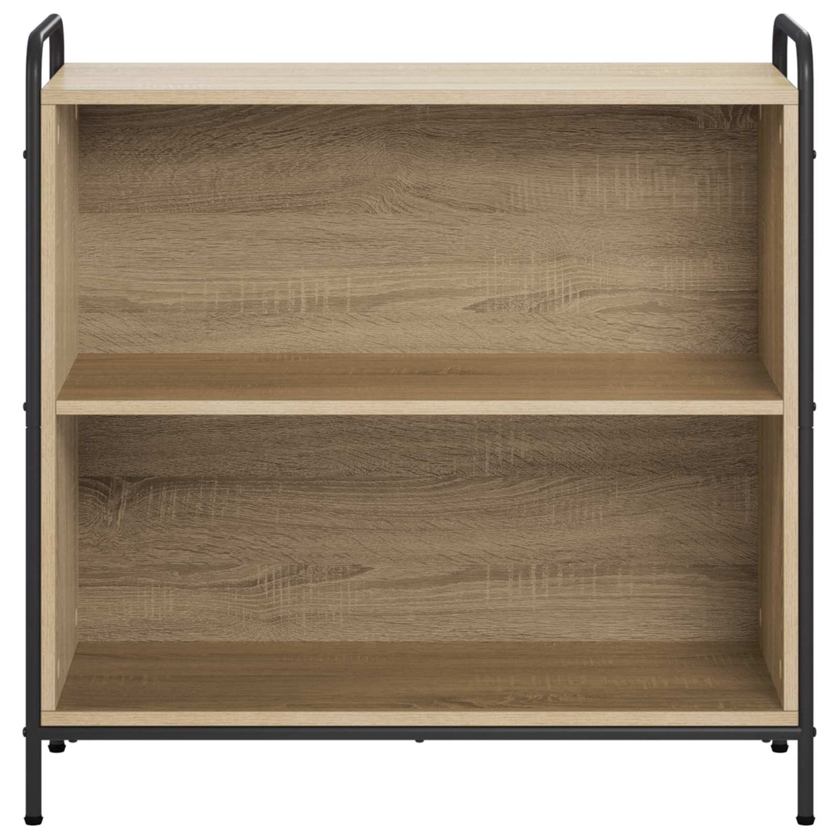Book Cabinet 80 x 33 x 80 cm Engineered Wood Width 80 cm Height 80 cm Sonoma oak
