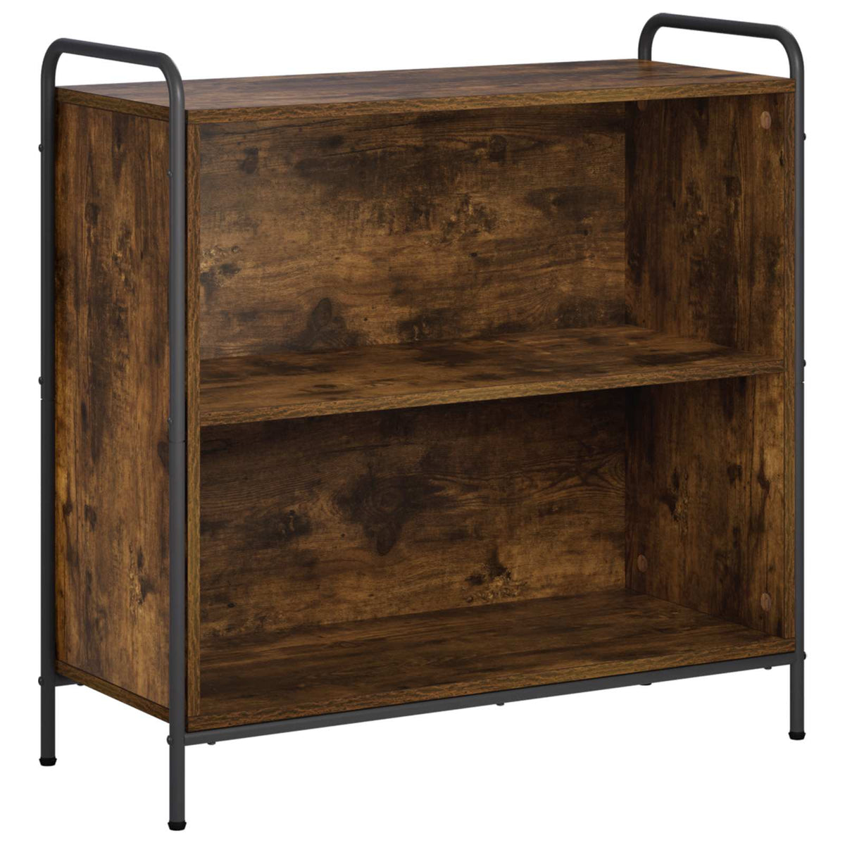 Book Cabinet Engineered Wood Smoked Oak