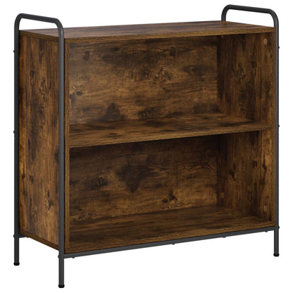 Book Cabinet Engineered Wood Smoked Oak