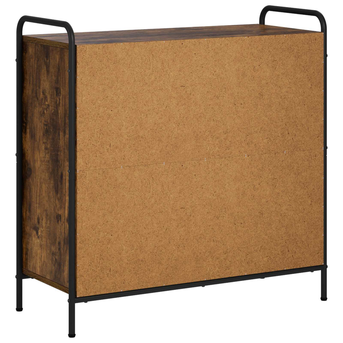 Book Cabinet Engineered Wood Smoked Oak