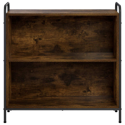 Book Cabinet 80 x 33 x 80 cm Engineered Wood Width 80 cm Height 80 cm Smoked oak
