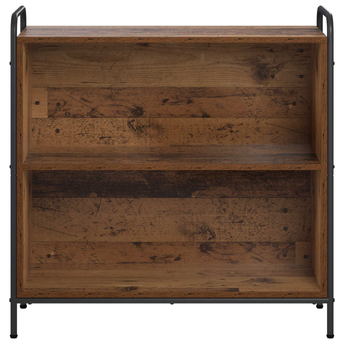 Book Cabinet Engineered Wood Old Wood