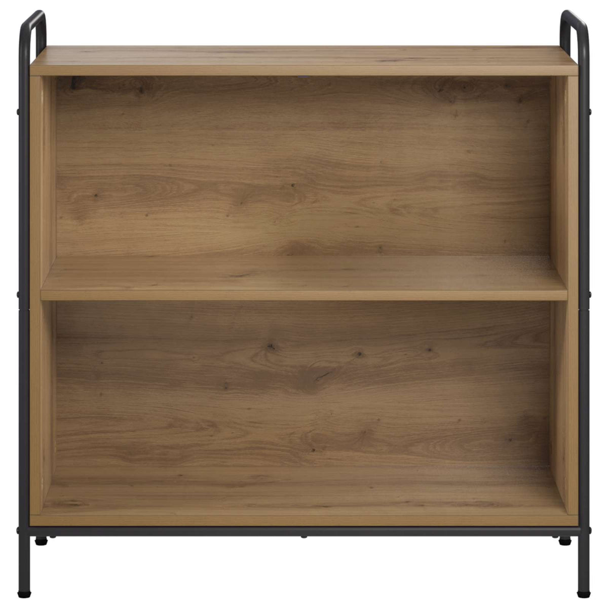 Book Cabinet 80 x 33 x 80 cm Engineered Wood Width 80 cm Height 80 cm Artisan oak