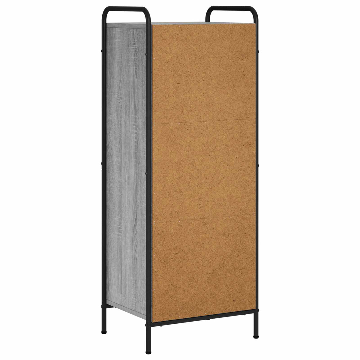 Book Cabinet Engineered Wood Grey Sonoma