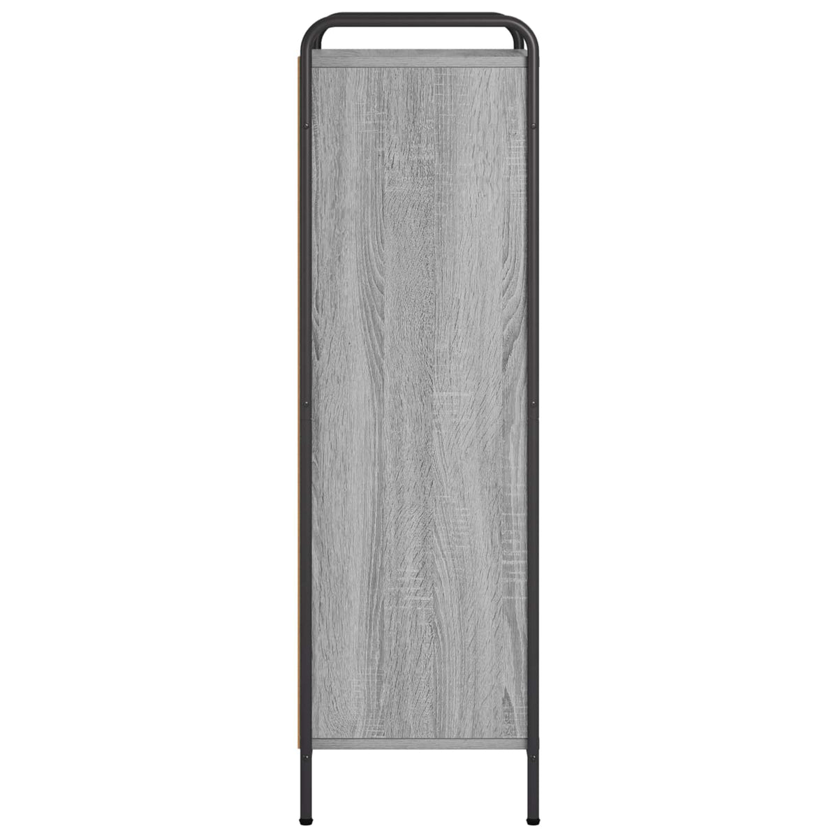 Book Cabinet Engineered Wood Grey Sonoma