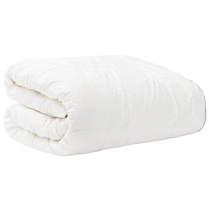 vidaXL Duvet TRIER 135x220 cm 4 Seasons 350 GSM 100% Australian Wool 4