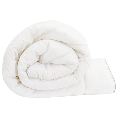 vidaXL Duvet 220x240 cm Summer 200 GSM Australian Wool White 5