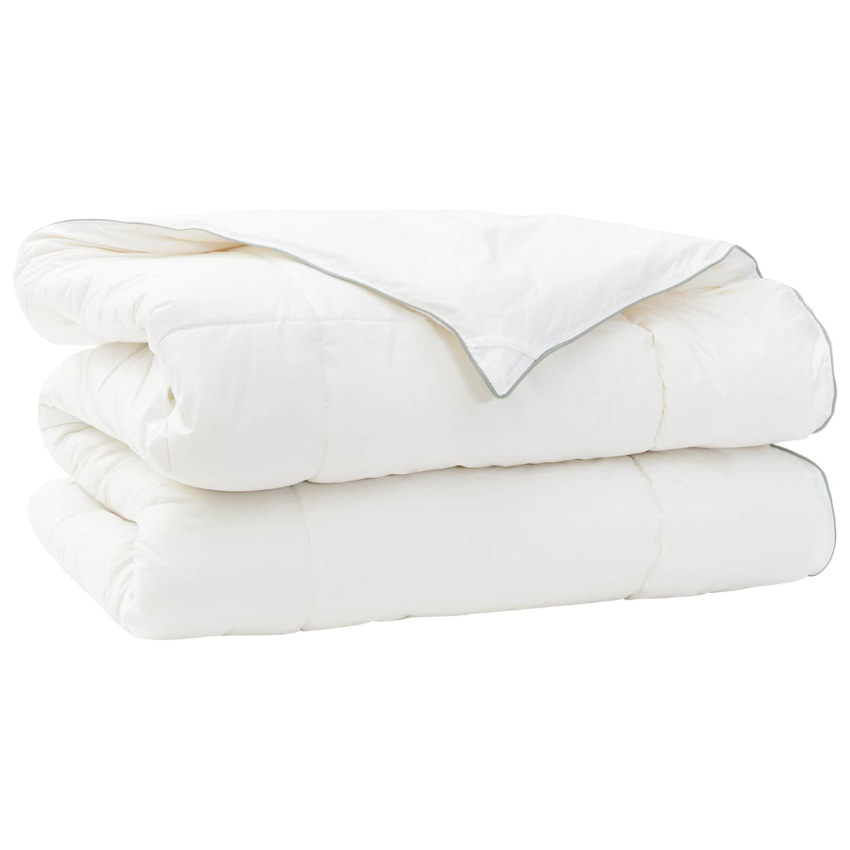 vidaXL Duvet 220x260 cm 4 Seasons 300 GSM Australian Wool White 2