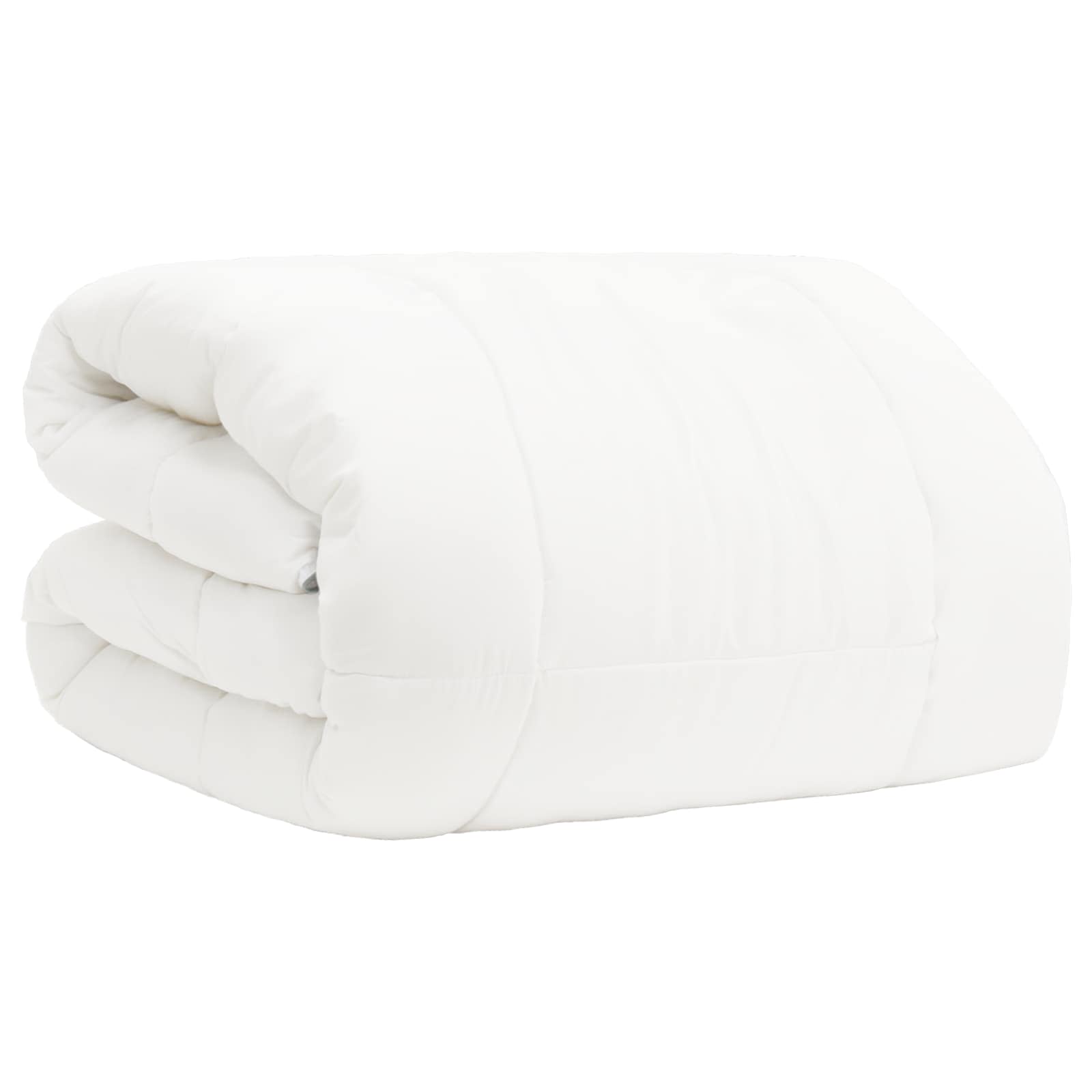 vidaXL Duvet 200x200 cm Winter 450 GSM Australian Wool White 3