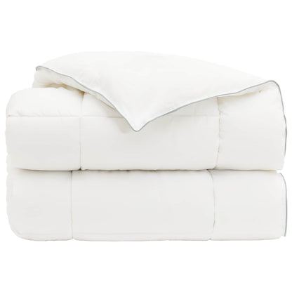 vidaXL Duvet 200x220 cm Winter 450 GSM Australian Wool White 4