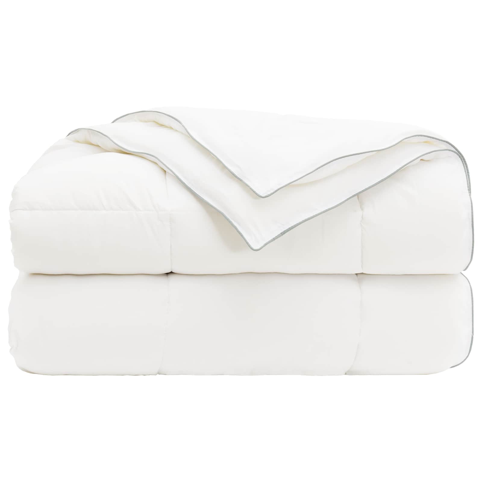vidaXL Duvet 135x200 cm 4 Seasons 200+300 GSM Australian Wool White 5