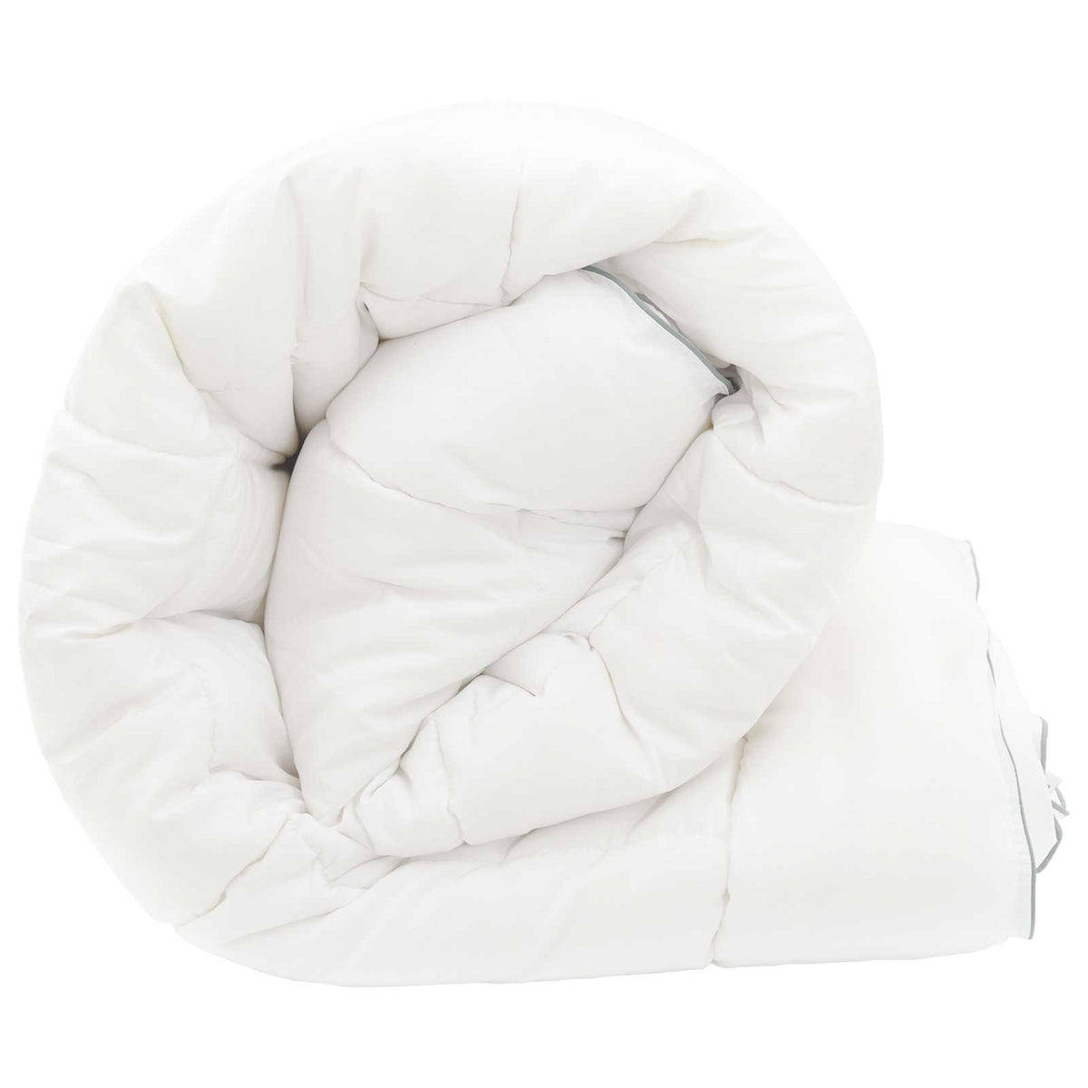vidaXL Duvet 140x200 cm 4 Seasons 200+300 GSM Australian Wool White 6