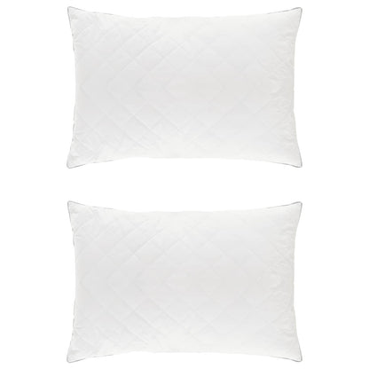 vidaXL Pillow FULDA 2 pcs 60 x 80 cm 100% Goose Down & Feather White 2