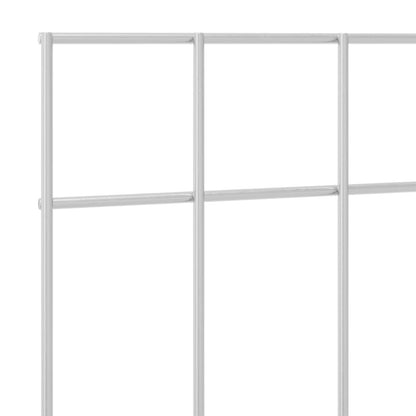 vidaXL Garden Fence Panel 48 pcs 50 x 30 cm Galvanised Steel Silver 5