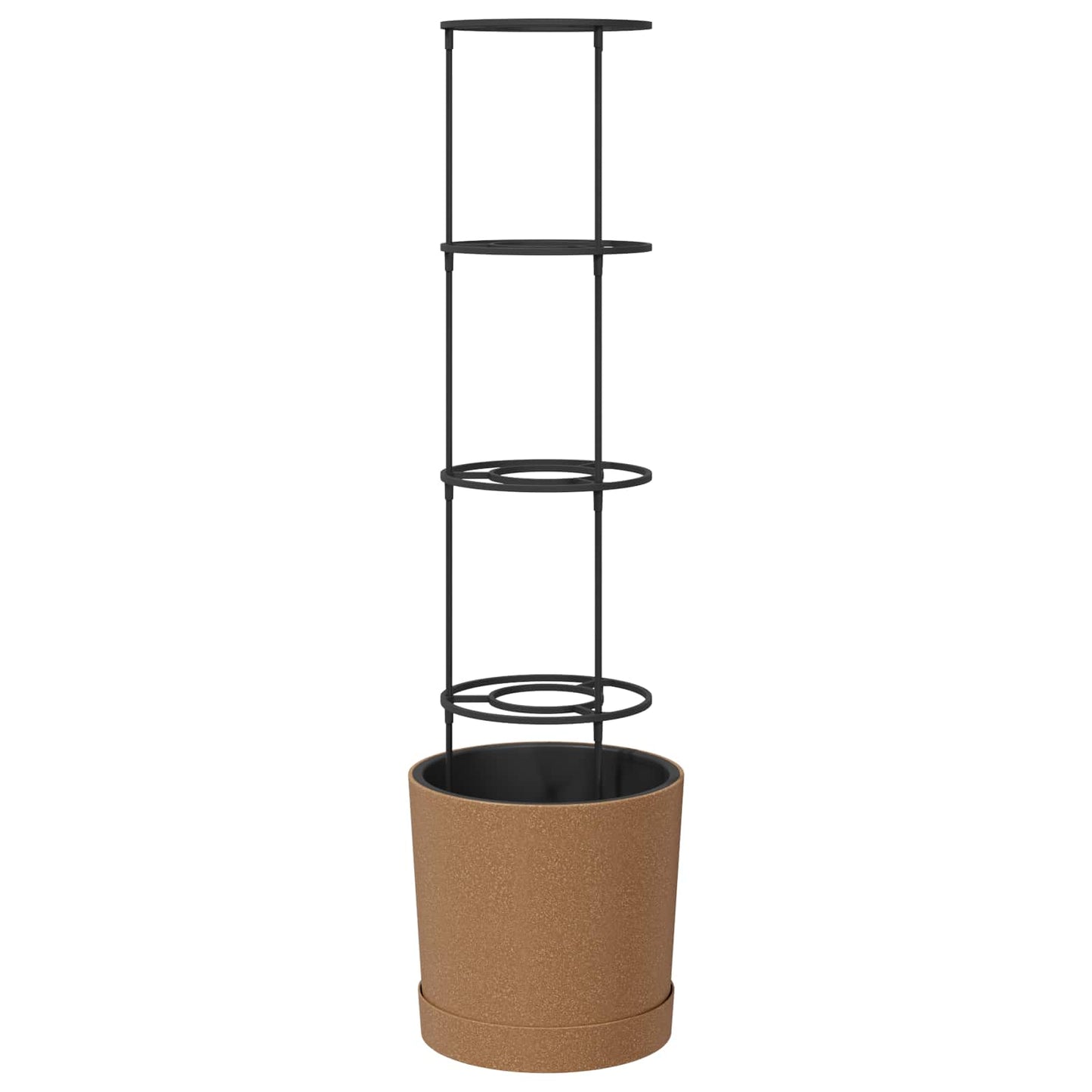 vidaXL Tomato Grower Naturo ECO Ø 39 x 139 cm WPC 2