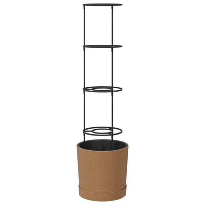 vidaXL Tomato Grower Naturo ECO Ø 39 x 139 cm WPC 2