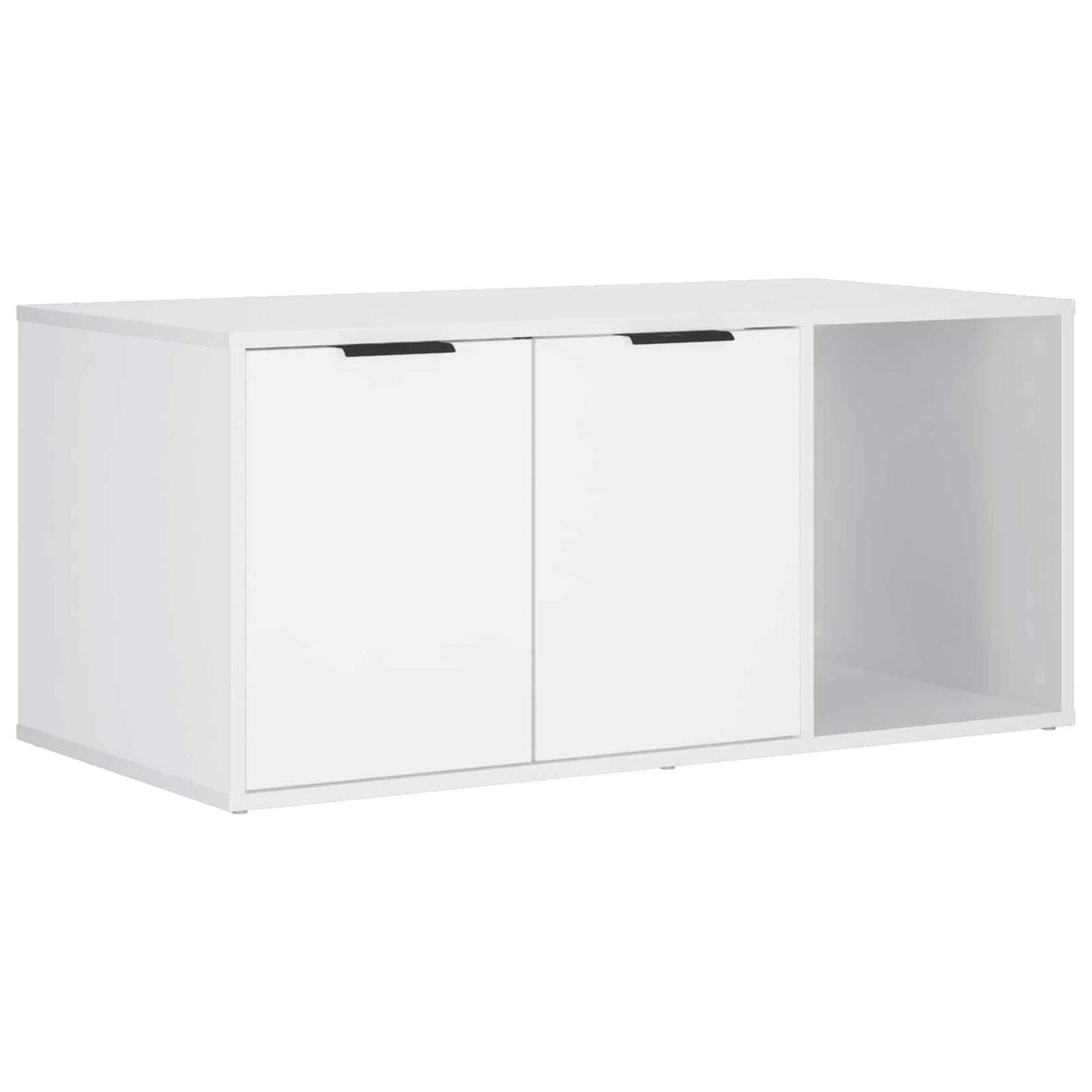 vidaXL Cat Crate Furniture White 100 x 49 x 45 cm Engineered Wood 2