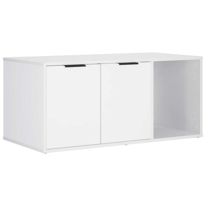 vidaXL Cat Crate Furniture White 100 x 49 x 45 cm Engineered Wood 2