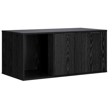 vidaXL Cat Crate Furniture Black Oak 100 x 49 x 45 cm Engineered Wood 5
