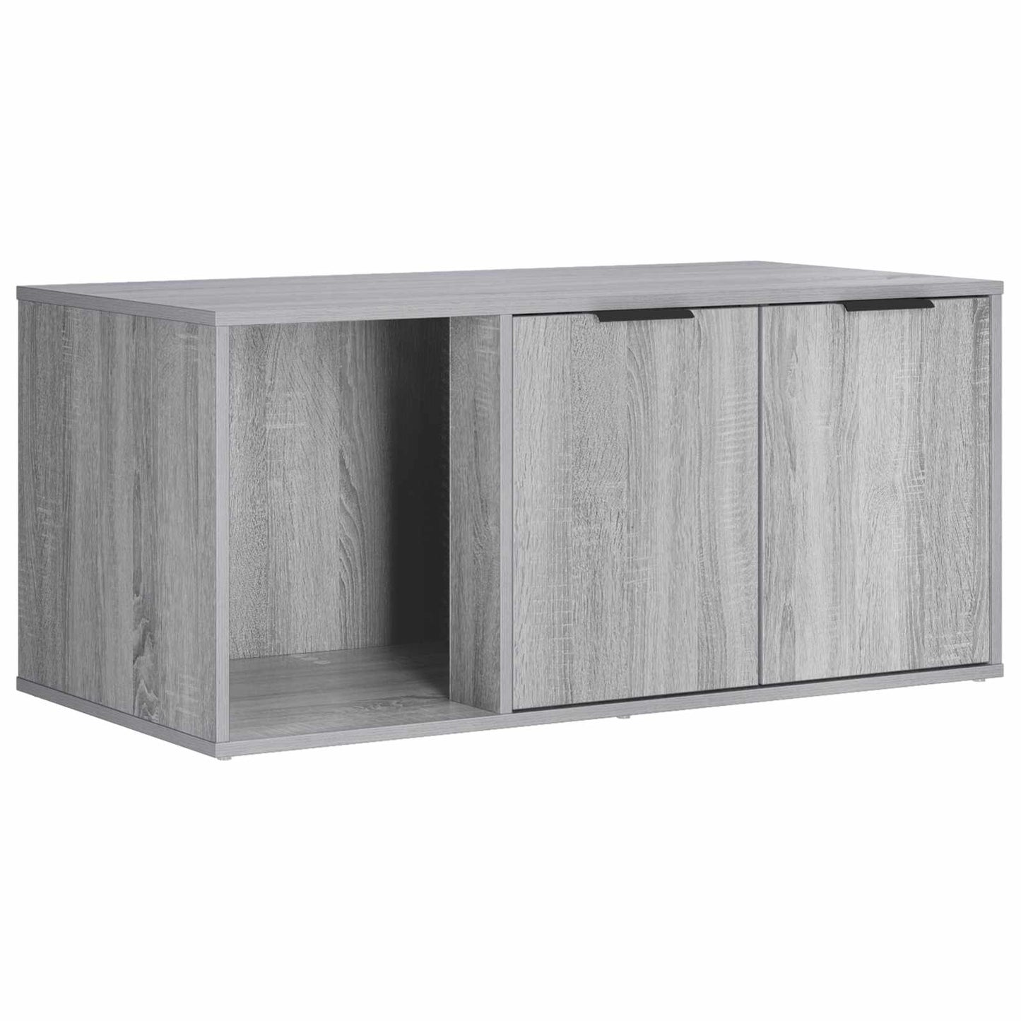vidaXL Cat Crate Furniture Grey Sonoma 100 x 49 x 45 cm 5
