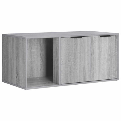 vidaXL Cat Crate Furniture Grey Sonoma 100 x 49 x 45 cm 5