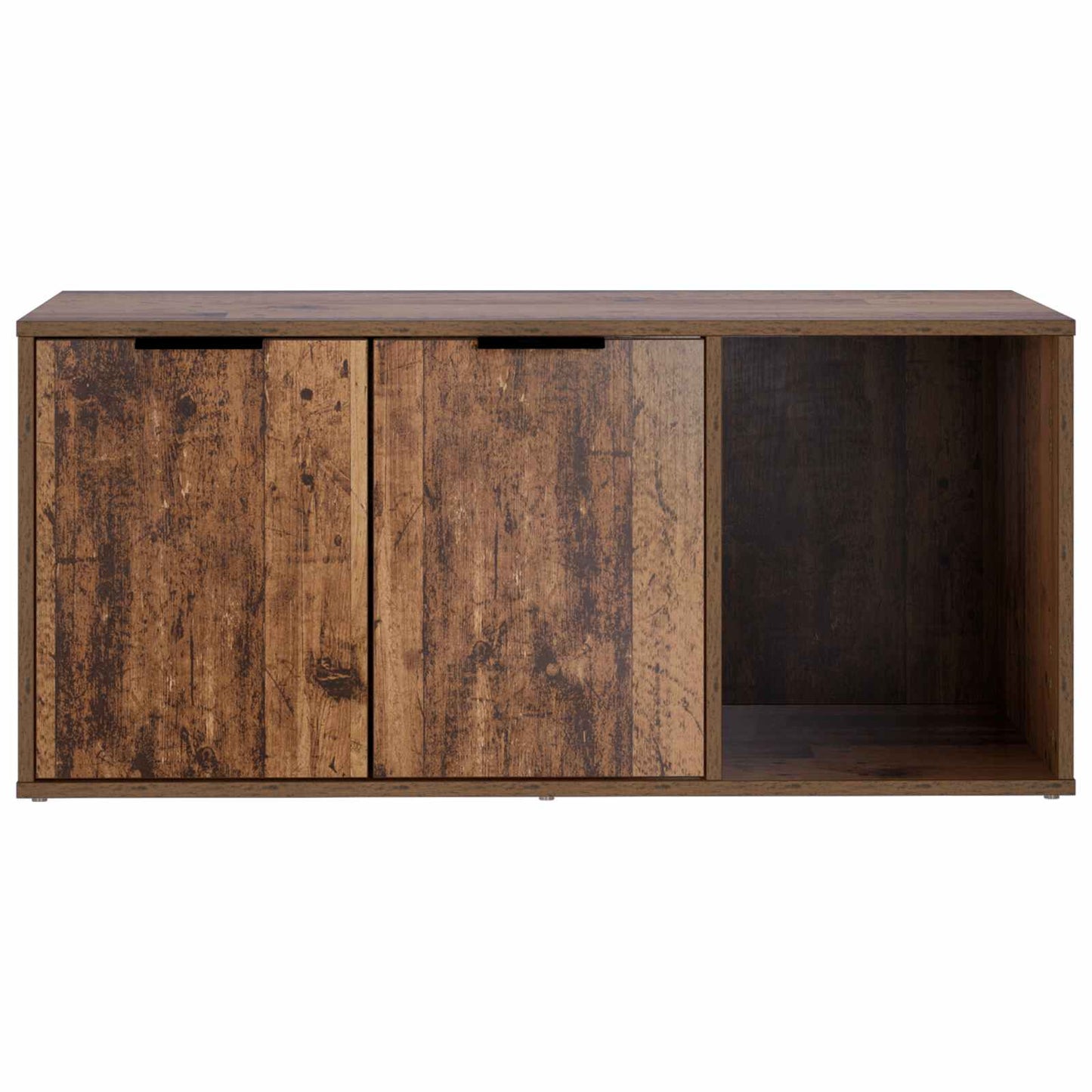 vidaXL Cat Crate Furniture Old Wood 100 x 49 x 45 cm Engineered Wood 6