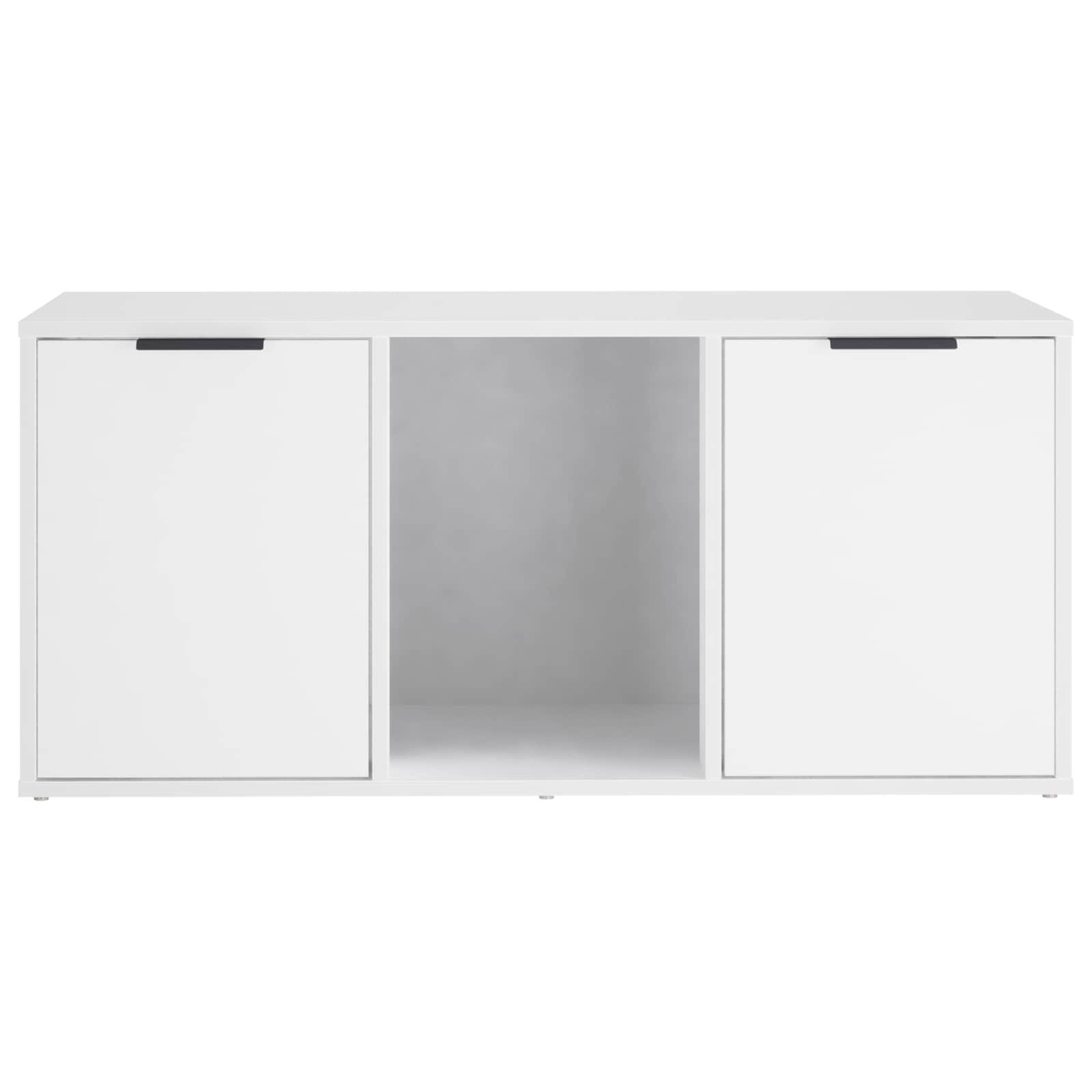 vidaXL Cat Crate Furniture White 100 x 49 x 45 cm Engineered Wood 6