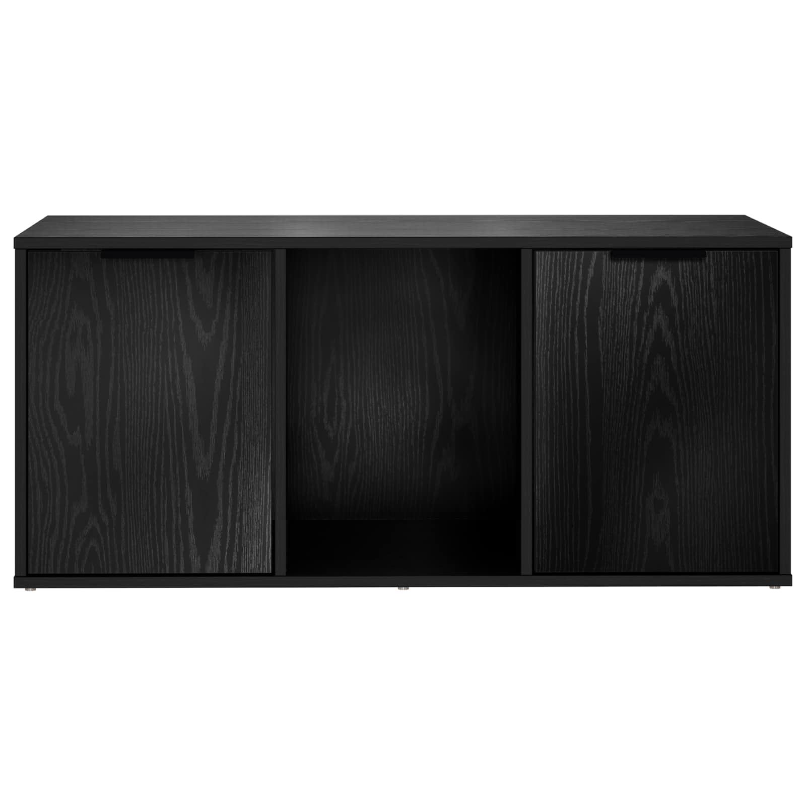 vidaXL Cat Crate Furniture Black Oak 100 x 49 x 45 cm Engineered Wood 6