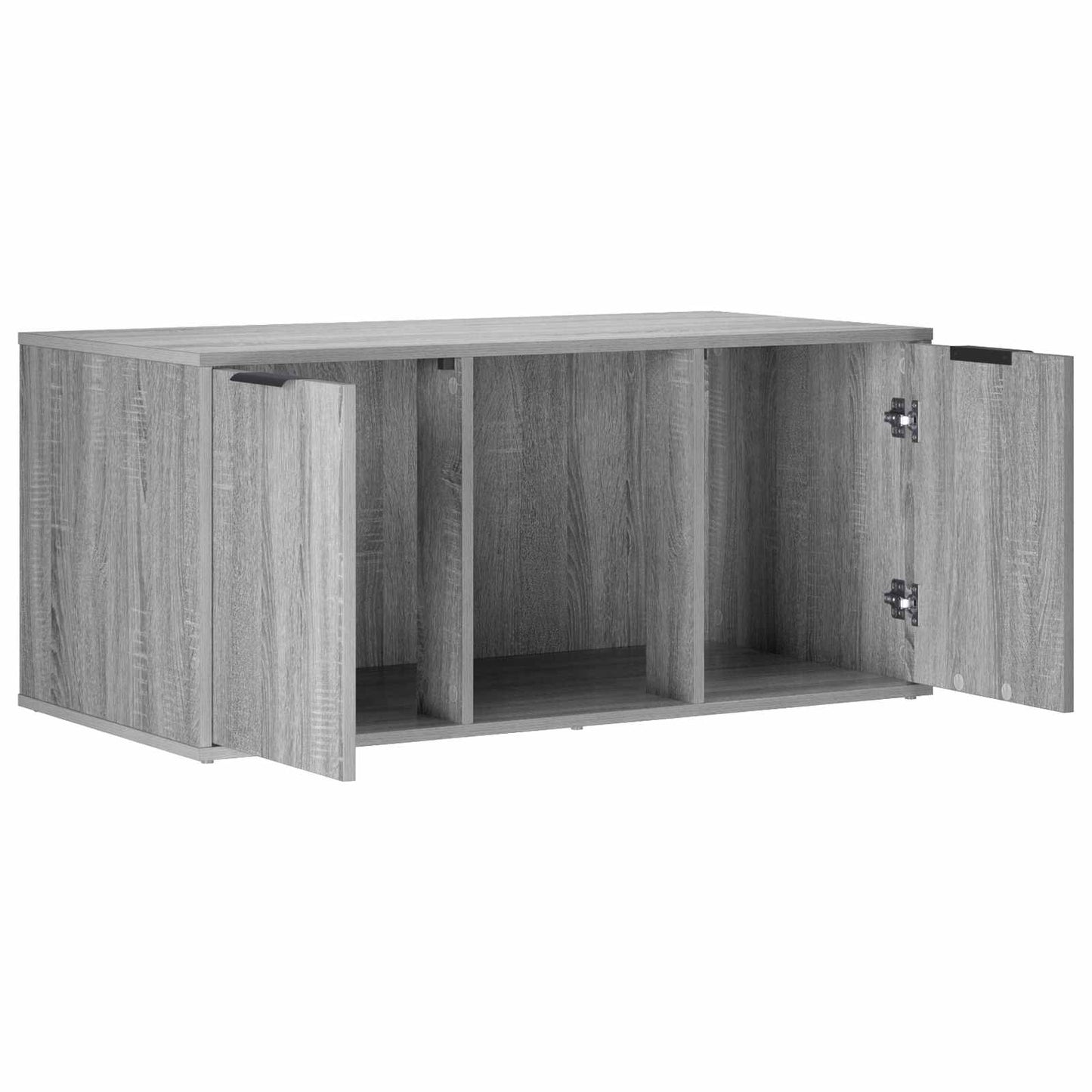 vidaXL Cat Crate Furniture Grey Sonoma 100 x 49 x 45 cm 5