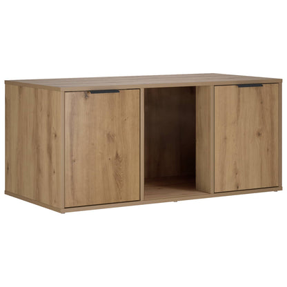 vidaXL Cat Crate Furniture Artisan Oak 100 x 49 x 45 cm 2