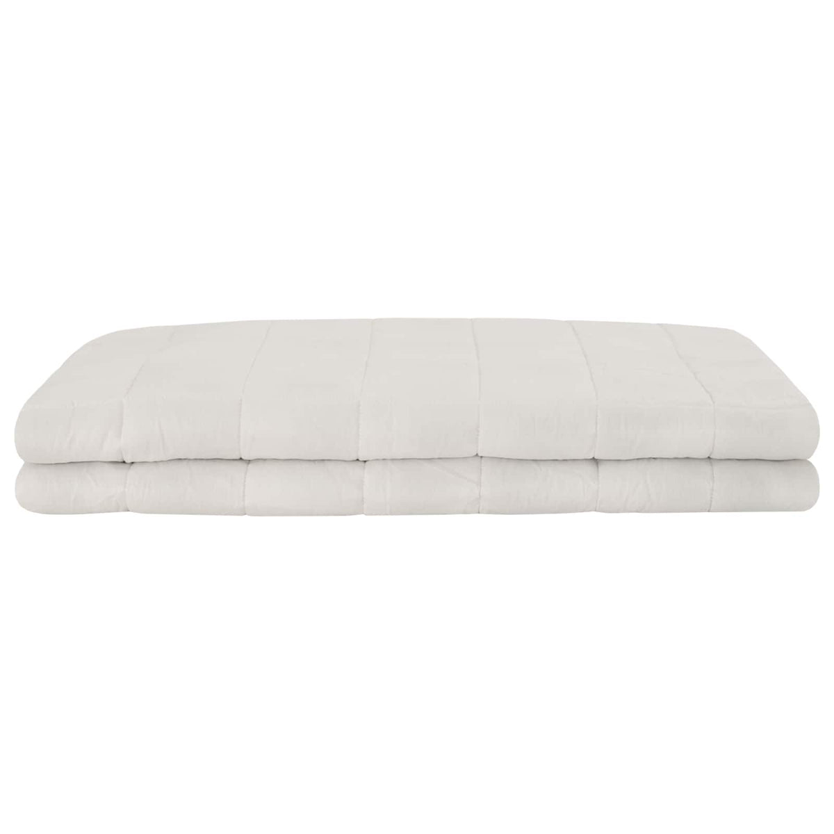vidaXL Weighted Blanket White 120 x 180 cm 9 kg 100% Cotton 205T 3