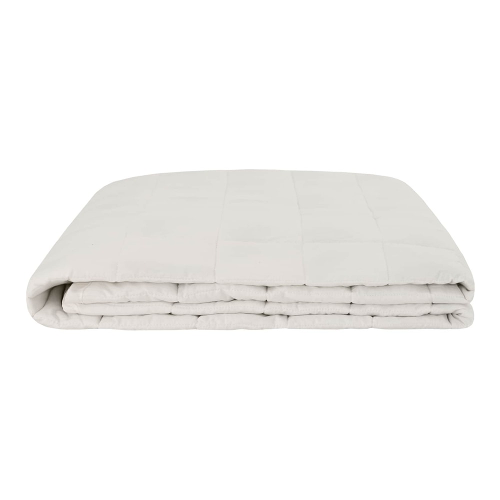 Weighted Blanket 100% Cotton 205T White 13 kg 200 cm