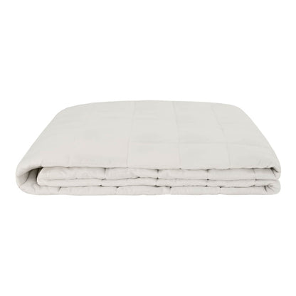 Weighted Blanket 100% Cotton 205T White 13 kg 200 cm