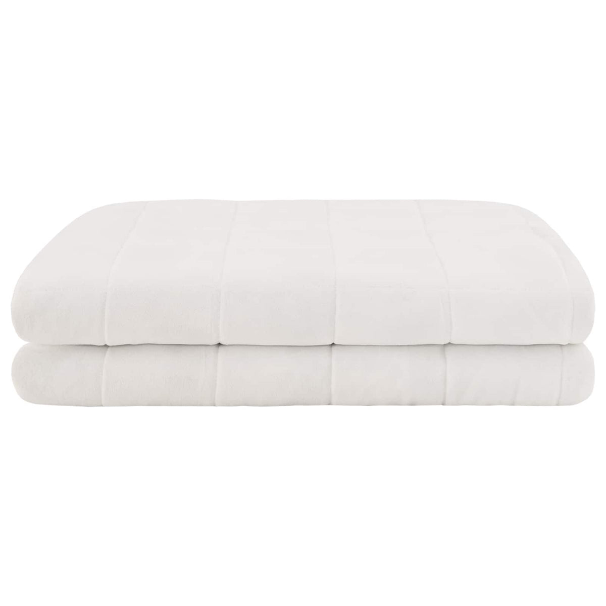 vidaXL Weighted Blanket White 150 x 200 cm 11 kg 100% Cotton 205T 3