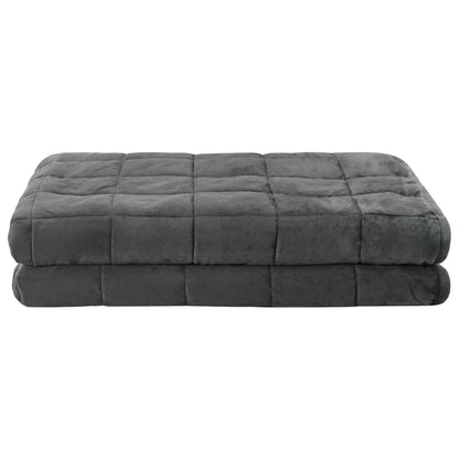 vidaXL Weighted Blanket Anthracite 200 x 225 cm 9 kg 100% Cotton 205T 3